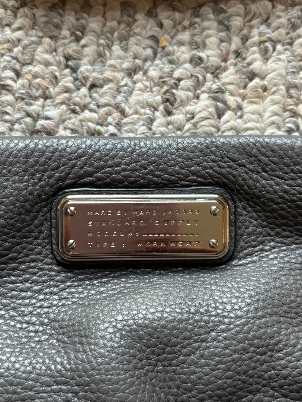 Marc By Marc Jacobs pebbled leather